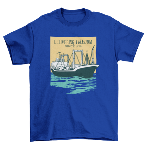 Cargo ship t-shirt