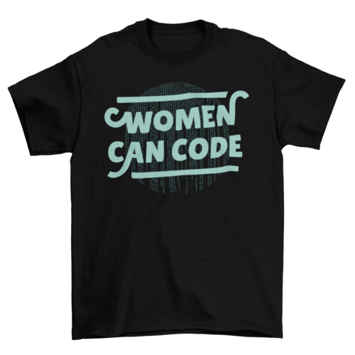 Women code t-shirt