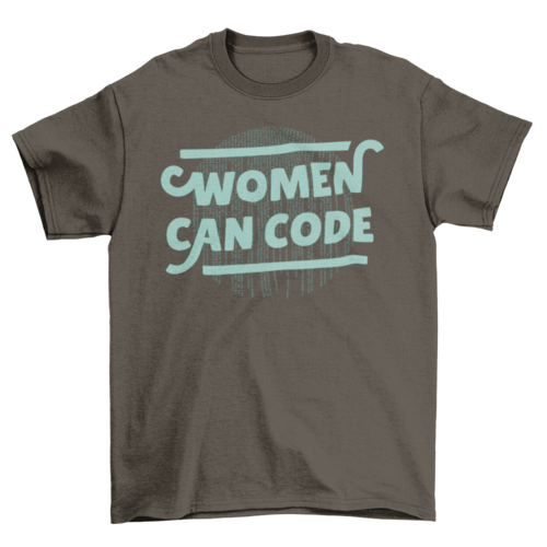 Women code t-shirt