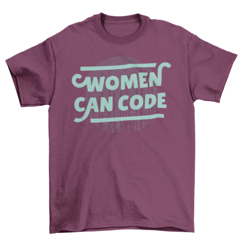 Women code t-shirt