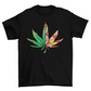 Geometric Hemp Leaf T-shirt