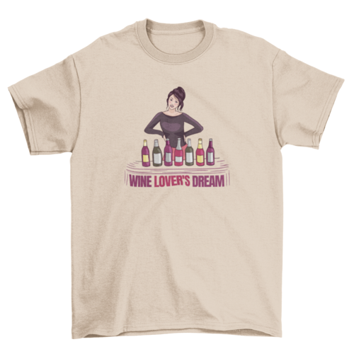 Wine lover t-shirt