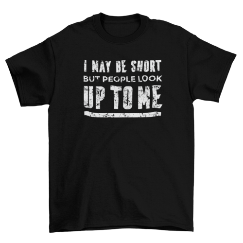 Short quote t-shirt
