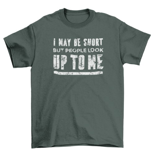 Short quote t-shirt
