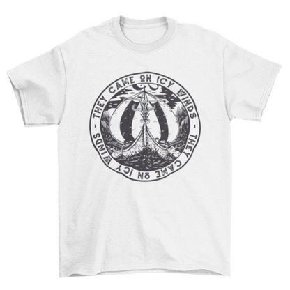 Viking ship t-shirt