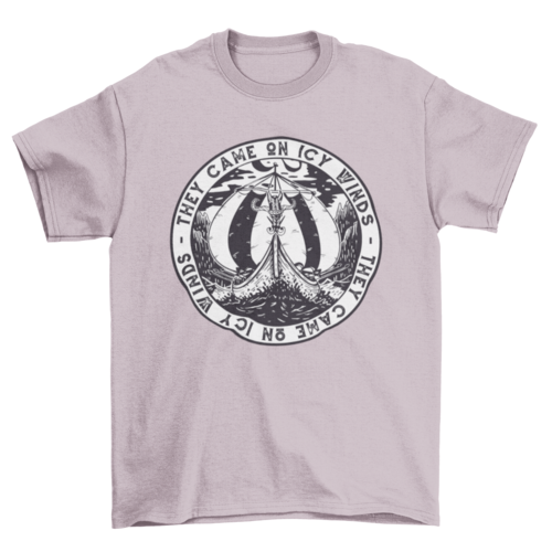 Viking ship t-shirt