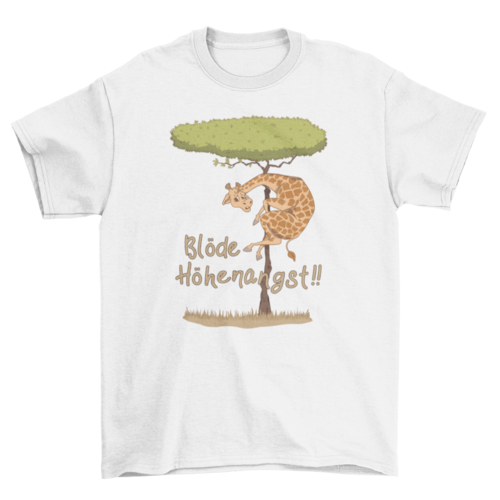 Fear of heights t-shirt