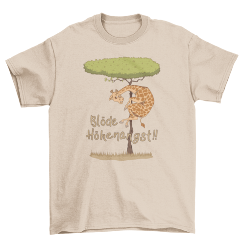 Fear of heights t-shirt