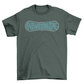 Snowboarding lettering t-shirt
