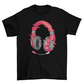 Glitchy headphones t-shirt