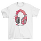 Glitchy headphones t-shirt