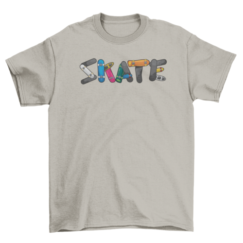 Skate quote t-shirt