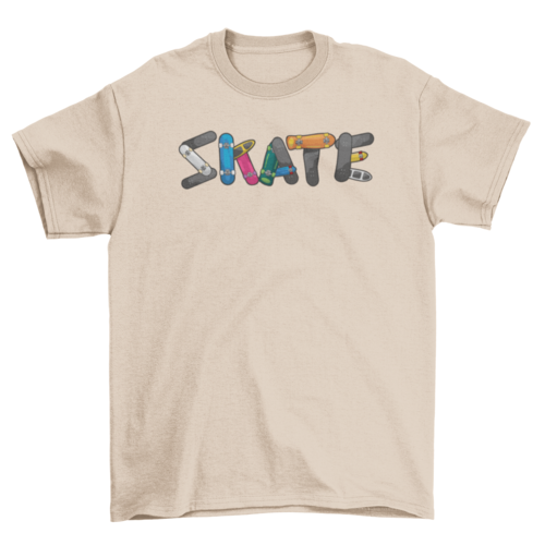 Skate quote t-shirt