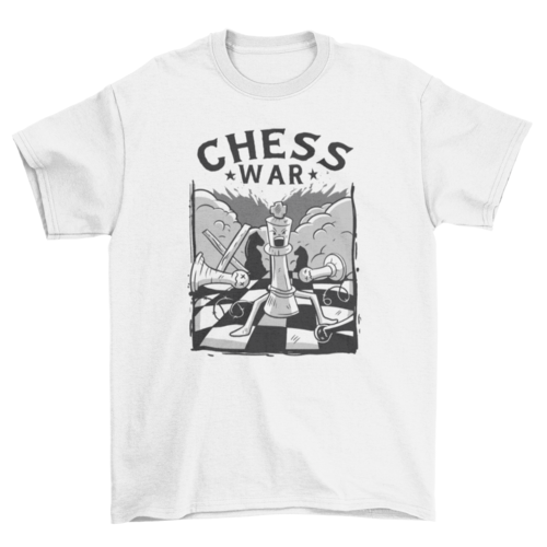 Chess war t-shirt