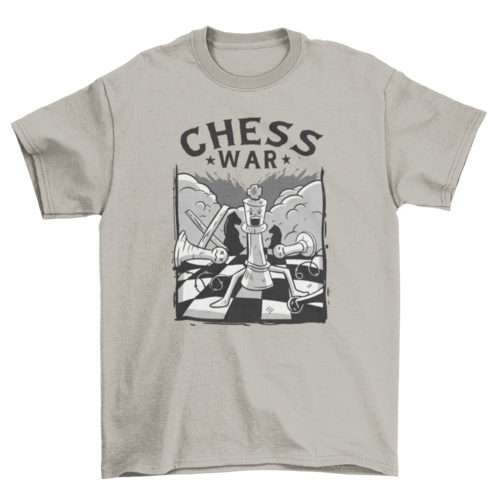 Chess war t-shirt