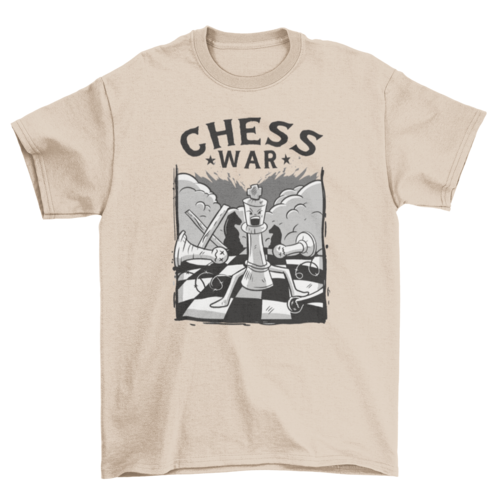Chess war t-shirt