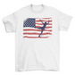 Ice skating USA t-shirt