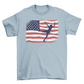 Ice skating USA t-shirt