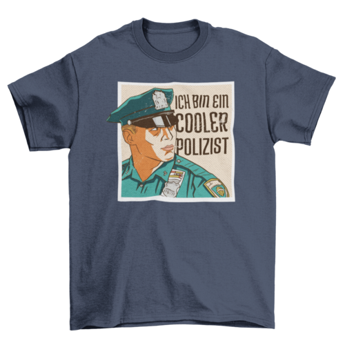 Cool cop German t-shirt