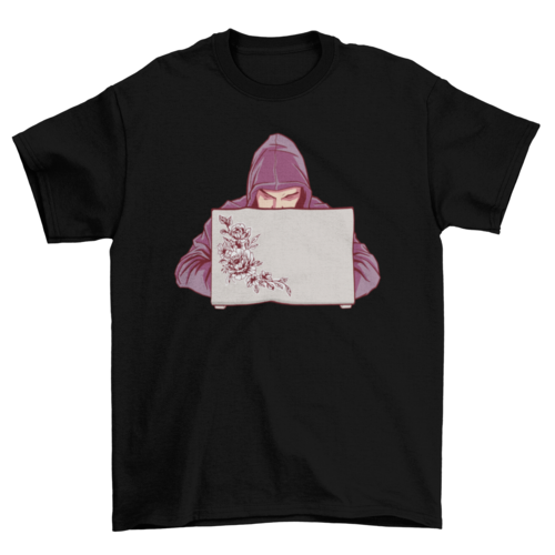 Hacker man t-shirt