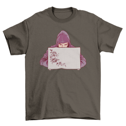 Hacker man t-shirt