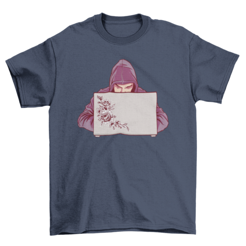 Hacker man t-shirt