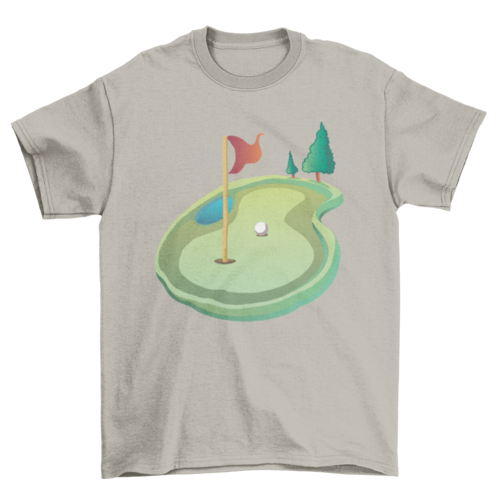 Golf green t-shirt