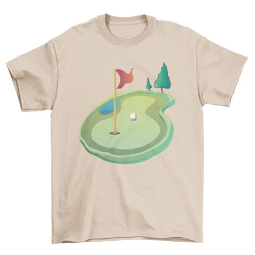 Golf green t-shirt