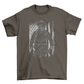Firefighter american flag t-shirt