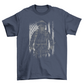 Firefighter american flag t-shirt