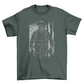 Firefighter american flag t-shirt