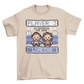 Pixel art game characters t-shirt