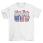 Beer drink american flag t-shirt