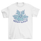 Melting snowflake winter t-shirt