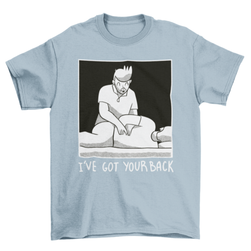Funny massage therapist t-shirt