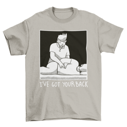 Funny massage therapist t-shirt