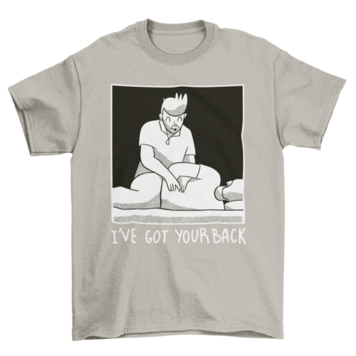 Funny massage therapist t-shirt