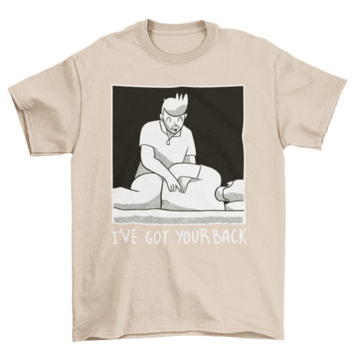 Funny massage therapist t-shirt