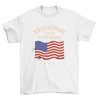 Cool veterans quote t-shirt
