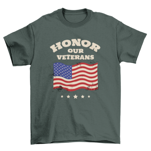 Cool veterans quote t-shirt