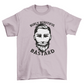 Man with moustache and beard t-shirt