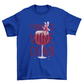 Fairy in wine glass quote t-shirt