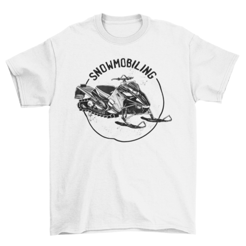 Snowmobiling t-shirt