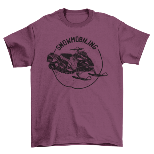 Snowmobiling t-shirt
