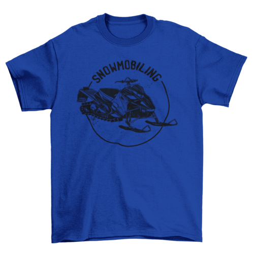 Snowmobiling t-shirt