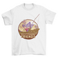 Fisherman on boat with dog t-shirt