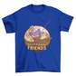 Fisherman on boat with dog t-shirt