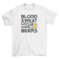 Rugby sport and beers t-shirt