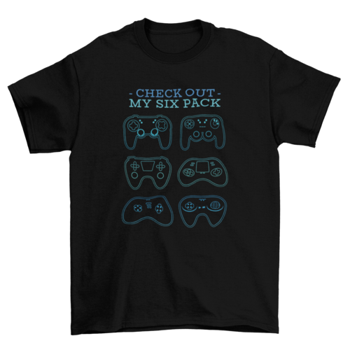 Videogame controllers hobby t-shirt
