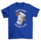 Funny Spilled Coffee 3D cup Character quote "Just one more cup" Drink